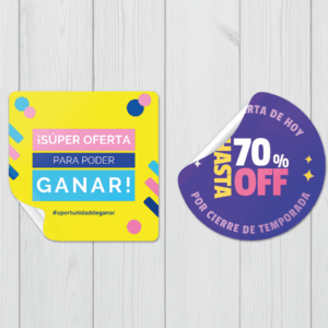 Adhesivo Floor graphic troquelado (alto tráfico para pisos)