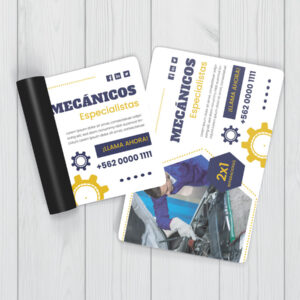 Imanes en pliego sin corte