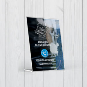 Portagráficas A6 - Modelo L