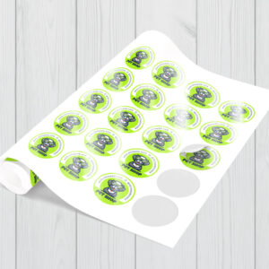 Stickers mate, brillante o transparente