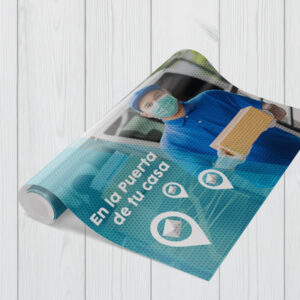 Adhesivo windows vision (microperforado)