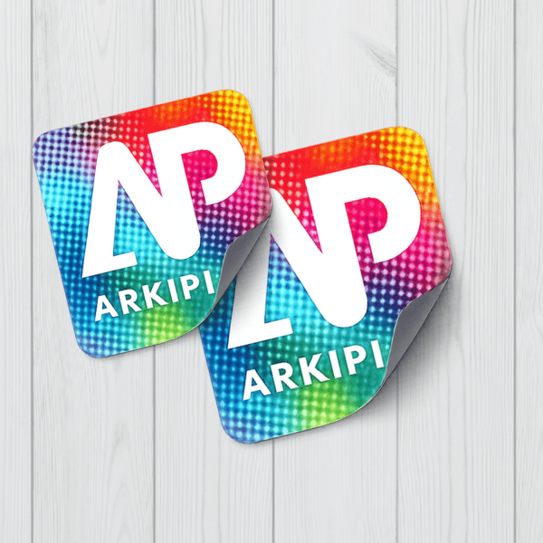stickers cuadrados